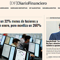 Espaa registra un 32% menos de fusiones y adquisiciones en enero, pero moviliza un 260% ms de capital